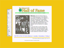 Tablet Screenshot of 4-h-hof.com